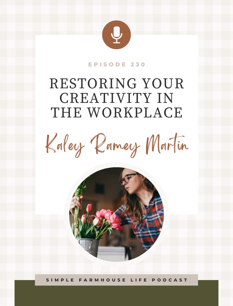 Episode 230 | An honest conversation about burnout, taking a break from creative work, and finding your place in online business | Kali Ramey Martin